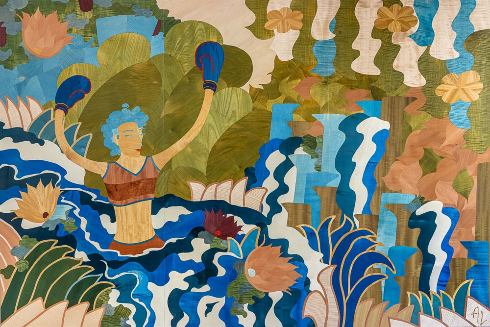 L'apaisement de l'indomptable, La boxeuse